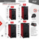 Котел на угле полуавтомат ZEUS Turbo 32-40